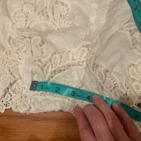 Anthro dolce vita lace short sz 12 - Picture 10 of 11